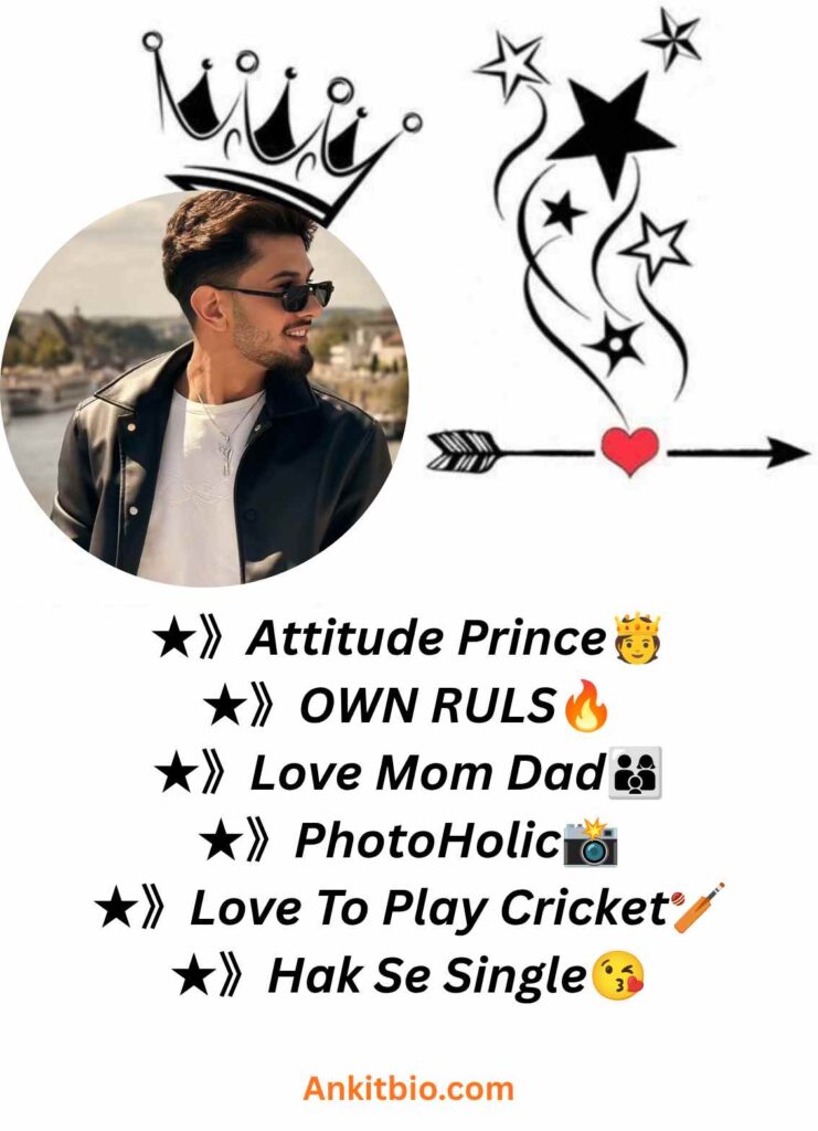 Facebook Bio For Boys