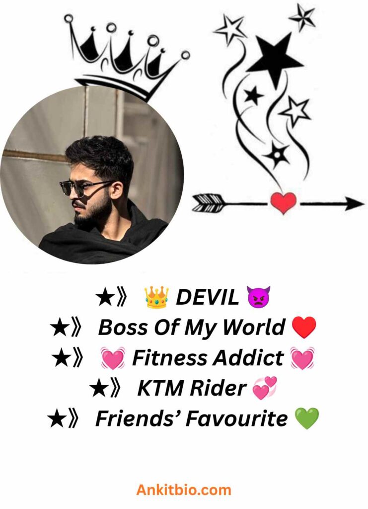 Facebook Bio For Boys
