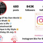 Instagram Bio For Boys