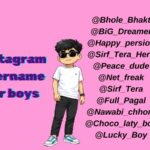 Instagram username for boys